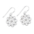 Sterling silver dangle earrings, 'Magic Flowers' - Handcrafted Sterling Silver Dangle Earrings from Thailand
