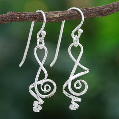 Gifts for Musicians Sterling Silver Earrings Music Note Necklace Music Note Studs Minimalist Earrings Trendy Studs