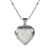 Sterling silver locket necklace, 'Enduring Romance' - Handcrafted Sterling Silver Heart Locket Necklace (image 2a) thumbail
