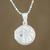 Sterling silver locket necklace, 'Always Love Me' - Handcrafted Sterling Silver Locket Necklace from Thailand (image 2) thumbail