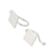 Sterling silver ear cuffs, 'Square Shimmer' - Sterling Silver Square-Shaped Ear Cuffs from Thailand (image 2d) thumbail