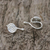 Sterling silver ear cuffs, 'Shining Swirls' - Sterling Silver Spiral-Shaped Ear Cuffs from Thailand