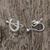 Sterling silver ear cuffs, 'Horseshoe Luck' - 925 Sterling Silver Horseshoe Ear Cuffs from Thailand (image 2b) thumbail