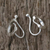 Sterling silver ear cuffs, 'Horseshoe Luck' - 925 Sterling Silver Horseshoe Ear Cuffs from Thailand (image 2c) thumbail