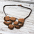 Multi-gemstone pendant necklace, 'Smiling at Life' - Multi-Gemstone Adjustable Pendant Necklace from Thailand