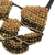 Halskette mit Anhänger aus mehreren Edelsteinen - Verstellbare Halskette mit mehreren Edelsteinen aus Thailand