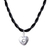 Silberne Halskette mit Anhänger - Karen Silberne Herz-Anhänger-Halskette aus Thailand