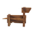 Wood puzzle, 'Excited Puppy' - Handcrafted Wood Dog-Shaped Puzzle from Thailand (image 2a) thumbail