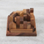 Wood puzzle, 'Happy City' - Handcrafted Wood City Puzzle from Thailand (image 2b) thumbail