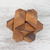 Wood puzzle, 'Star Challenge' - Handcrafted Wood Star-Shaped Puzzle from Thailand (image 2c) thumbail