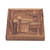 Wood puzzle, 'Geometry Game' - Handcrafted Square Wood Geometric Puzzle from Thailand (image 2f) thumbail