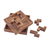 Wood puzzle, 'Geometry Game' - Handcrafted Square Wood Geometric Puzzle from Thailand (image 2g) thumbail