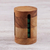 Wood puzzle, 'Spin to Win' - Handcrafted Wood Cylindrical Puzzle from Thailand (image 2b) thumbail