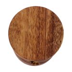 Wood puzzle, 'Spin to Win' - Handcrafted Wood Cylindrical Puzzle from Thailand