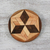 Wood puzzle, 'Star of David' - Star Shaped Wood Puzzle Game from Thailand