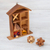 Wood puzzle set with box, 'Household Challenge' (set of 6) - Six Rain Tree Wood Puzzles with Box from Thailand (image 2e) thumbail