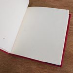Saa paper journals, 'Fresh Memories' (pair) - Red Fabric Covered Journals from Thailand (Pair)