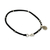Silver charm bracelet, 'Lotus Disc' - Karen Silver Lotus Charm Bracelet from Thailand thumbail