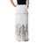 Cotton wrap skirt, 'Prairie in White' - White Cotton Artisan Crafted Floral Wrap Skirt (image 2b) thumbail