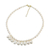 Cultured pearl strand necklace, 'Lustrous Glow' - Fair Trade Cultured Freshwater Pearl Necklace from Thailand thumbail