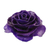 Natural rose brooch, 'Rosy Mood in Purple' - Artisan Crafted Natural Rose Brooch in Purple from Thailand