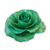 Natural rose brooch, 'Rosy Mood in Green' - Artisan Crafted Natural Rose Brooch in Green from Thailand (image 2c) thumbail