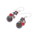 Multi-gemstone dangle earrings, 'Exotic Cluster' - Jasper Multi-Gemstone Dangle Earrings from Thailand (image 2c) thumbail
