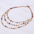 Cultured pearl and quartz beaded necklace, 'Stylish Strands' - Cultured Pearl and Quartz Beaded Necklace from Thailand (image 2c) thumbail