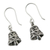 Sterling silver dangle earrings, 'Ringing Bells' - Handmade Sterling Silver Bell-Shaped Earrings from Thailand (image 2c) thumbail