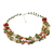 Multi-gemstone beaded necklace, 'Flawless Fruit in Scarlet' - Multi-Gemstone Carnelian Beaded Necklace from Thailand (image 2c) thumbail