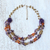 Multi-gemstone beaded necklace, 'Flawless Fruit in Purple' - Multi-Gemstone Amethyst Beaded Necklace from Thailand (image 2) thumbail