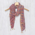 Cotton scarf, 'Charming Candy' - Handwoven Cotton Scarf with Candy Colors from Thailand (image 2) thumbail