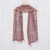 Cotton scarf, 'Charming Candy' - Handwoven Cotton Scarf with Candy Colors from Thailand (image 2b) thumbail