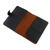 Leather passport wallet, 'Classic Journey in Onyx' - Leather Passport Wallet in Onyx and Mahogany from Thailand (image 2e) thumbail