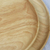Placas de madera, (par) - Par de platos de madera natural hechos a mano de Tailandia