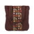 Cotton tote bag, 'Native Geometry' - Geometric Motif Brown Cotton Tote Handbag from Thailand (image 2a) thumbail