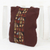 Cotton tote bag, 'Native Geometry' - Geometric Motif Brown Cotton Tote Handbag from Thailand