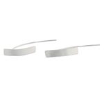 Sterling silver drop earrings, 'Modern Flair' - Sterling Silver Rectangular Drop Earrings from Thailand