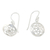 Sterling silver dangle earrings, 'Mesmerizing Stars' - Sterling Silver Star Dangle Earrings from Thailand