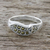 Marcasite cocktail ring, 'Charming Glitter' - Marcasite-Paved Sterling Silver Ring from Thailand