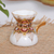 Benjarong oil warmer, 'Thai Luxury' - Benjarong Porcelain Oil Warmer Handmade in Thailand
