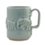 Ceramic mug, 'Celadon Parade' - Artisan Handmade Celadon Ceramic Elephant Mug from Thailand (image 2a) thumbail