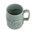 Ceramic mug, 'Celadon Parade' - Artisan Handmade Celadon Ceramic Elephant Mug from Thailand (image 2d) thumbail