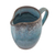 Ceramic cream pitcher, 'Vintage Refreshment' - Artisan Handmade Blue Ceramic Cream Pitcher from Thailand