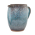 Jarra de crema de cerámica, 'Vintage Refreshment' - Jarra de crema de cerámica azul hecha a mano artesanal de Tailandia