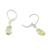 Lemon quartz dangle earrings, 'Glamorous Woman' - Lemon Quartz and Silver Dangle Earrings from Thailand (image 2d) thumbail