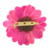 Natural aster brooch pin, 'Let It Bloom in Fuchsia' - Natural Aster Flower Brooch in Fuchsia from Thailand (image 2d) thumbail