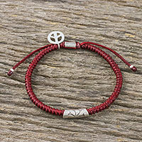 Featured review for Silver accented cord bracelet, New Day