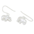Ohrhänger aus Sterlingsilber - Glänzende Elefanten-Ohrringe aus Sterlingsilber aus Thailand