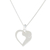 Sterling silver pendant necklace, 'Soul of a Puppy' - Dog Heart Sterling Silver Pendant Necklace from Thailand (image 2c) thumbail